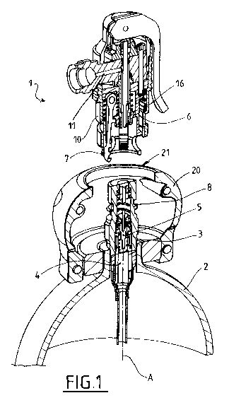 A single figure which represents the drawing illustrating the invention.